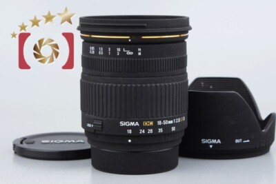Very Good!! Sigma 18-50mm f/2.8 EX D DC for Nikon | eBay