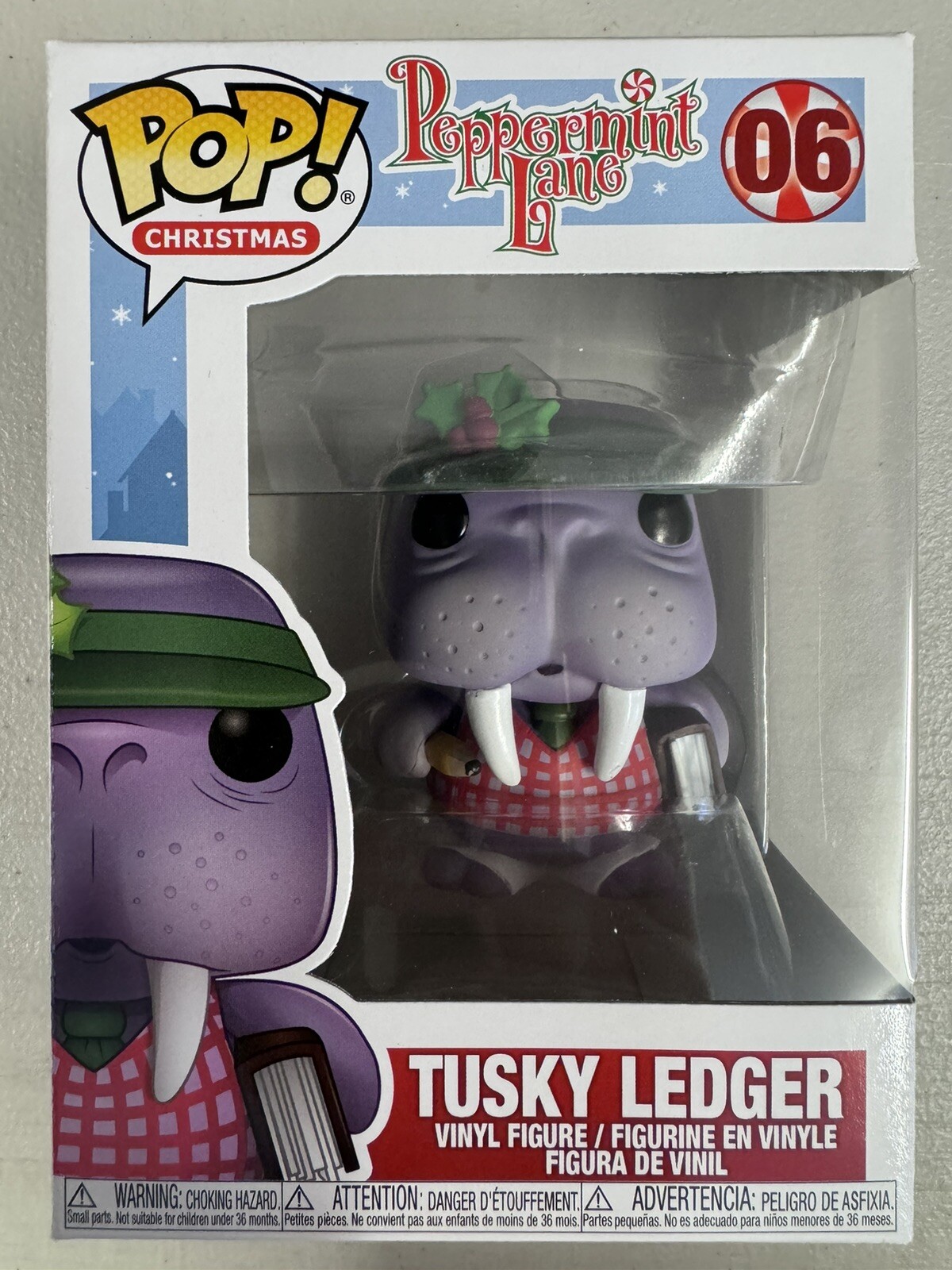 Sale Tusky Ledger 06 ~ Peppermint Lane ~ Funko Pop Vinyl ~ Christmas Holidays Xmas