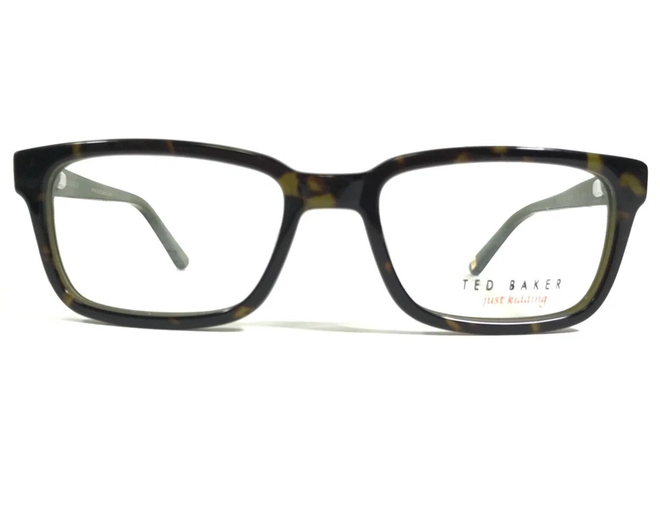 Armações de óculos infantis Ted Baker B957 HAV verde tartaruga retangular 48-16-130 - Imagem 2 de 4