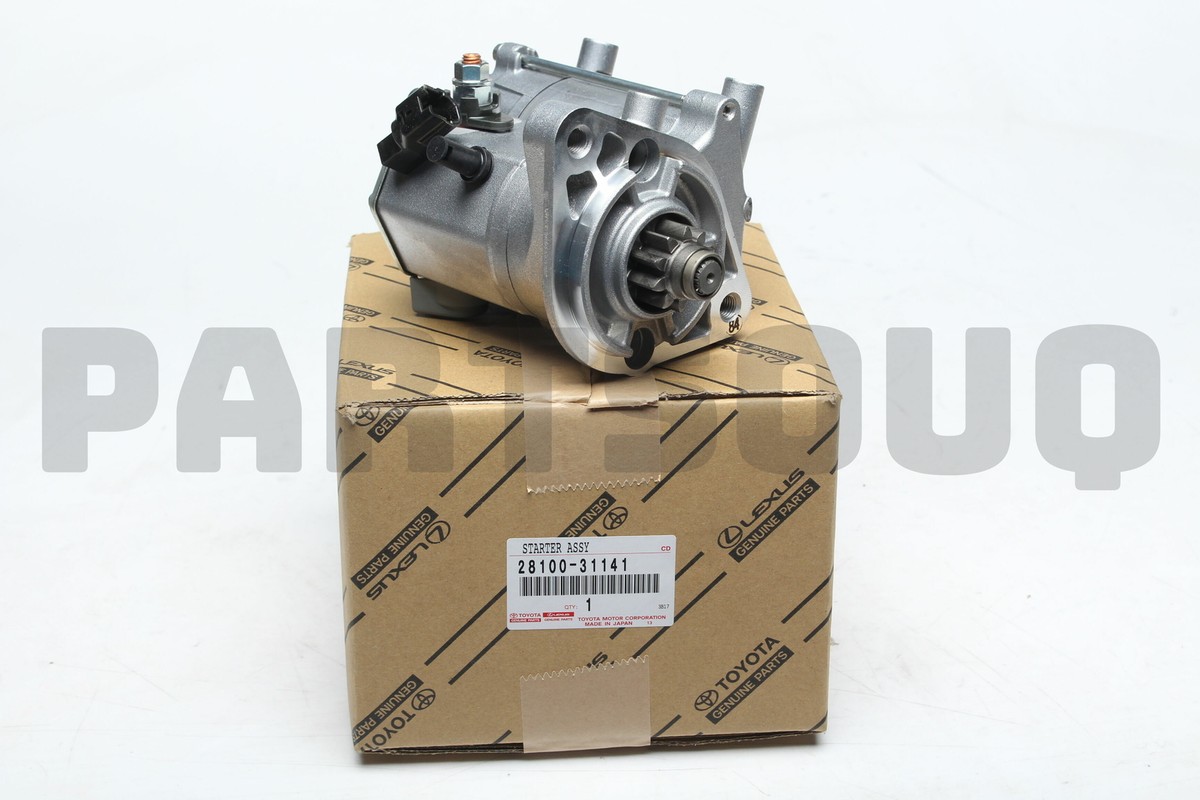 2810031141 Genuine Toyota STARTER ASSY 28100-31141 | eBay