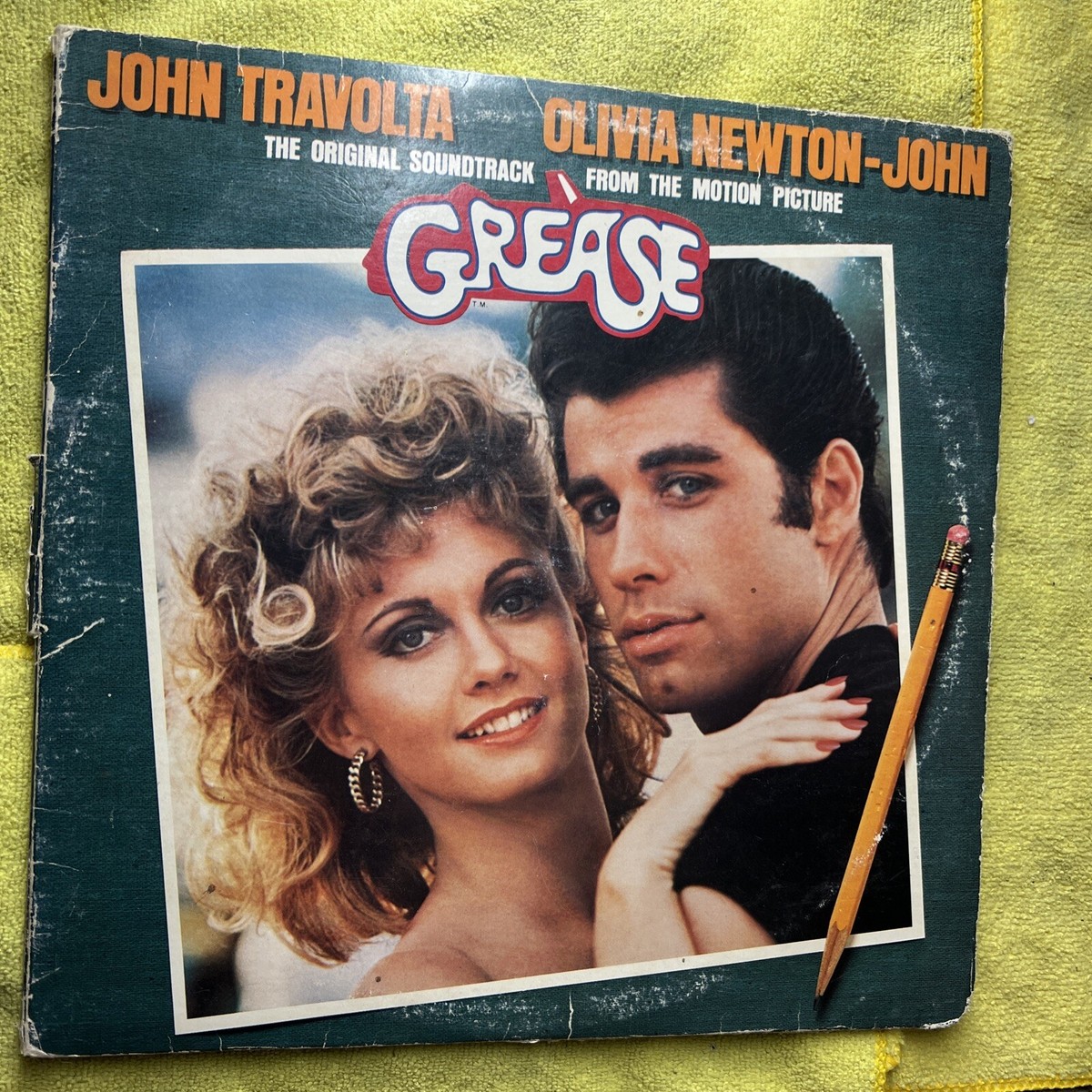 Grease Original Soundtrack Double Vinyl LP Record Album 1978