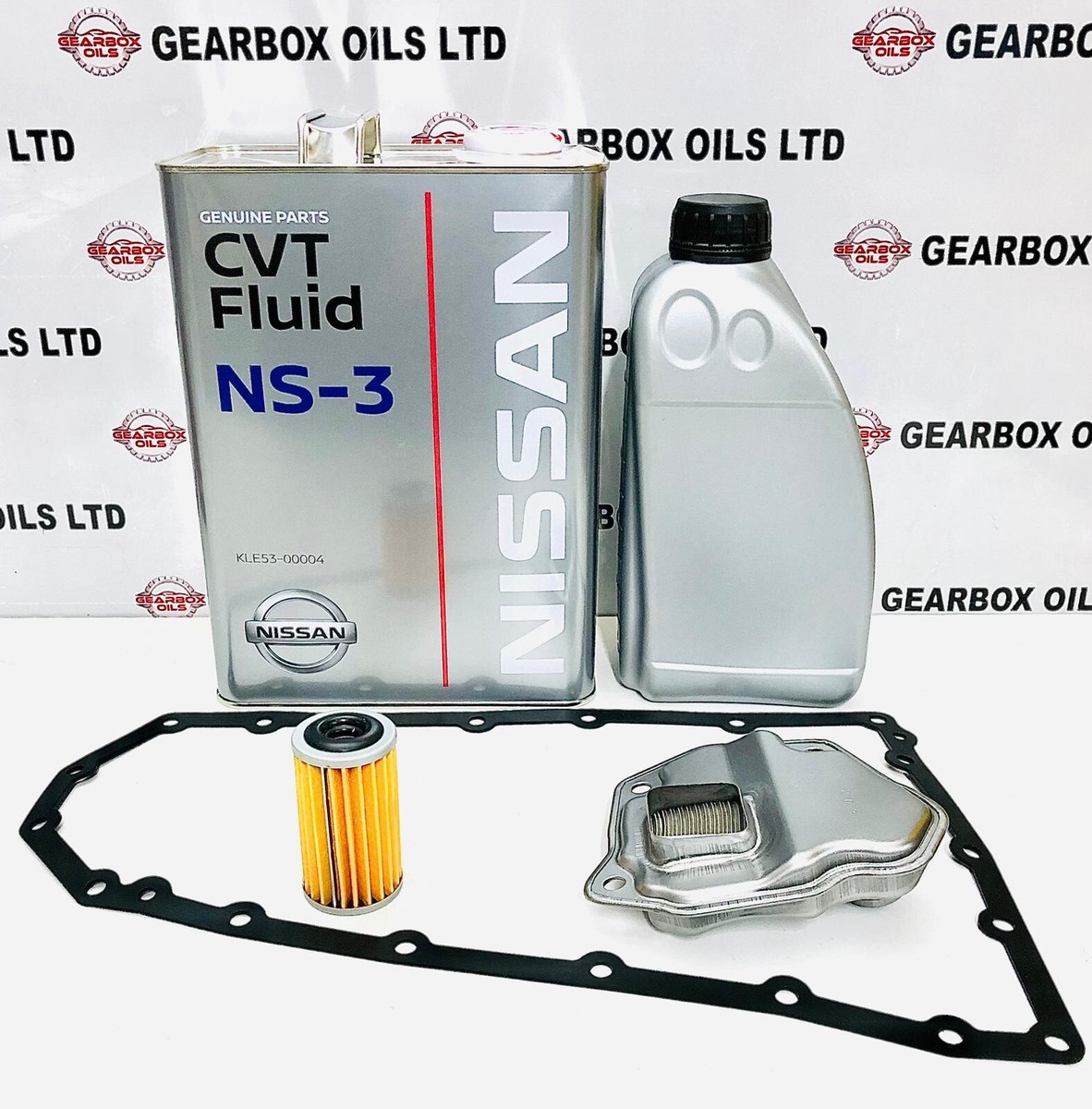 FOR NISSAN XTRAIL CVT JF011E AUTO GEARBOX FILTER GASKET 5L OIL NS3