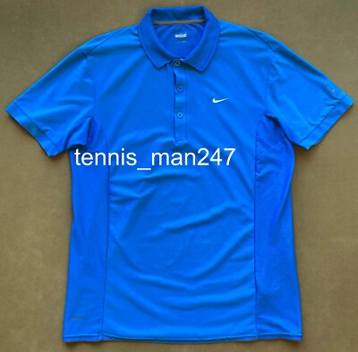Nike Roger Federer RF 2008 Australian Open Dubai Henley Polo