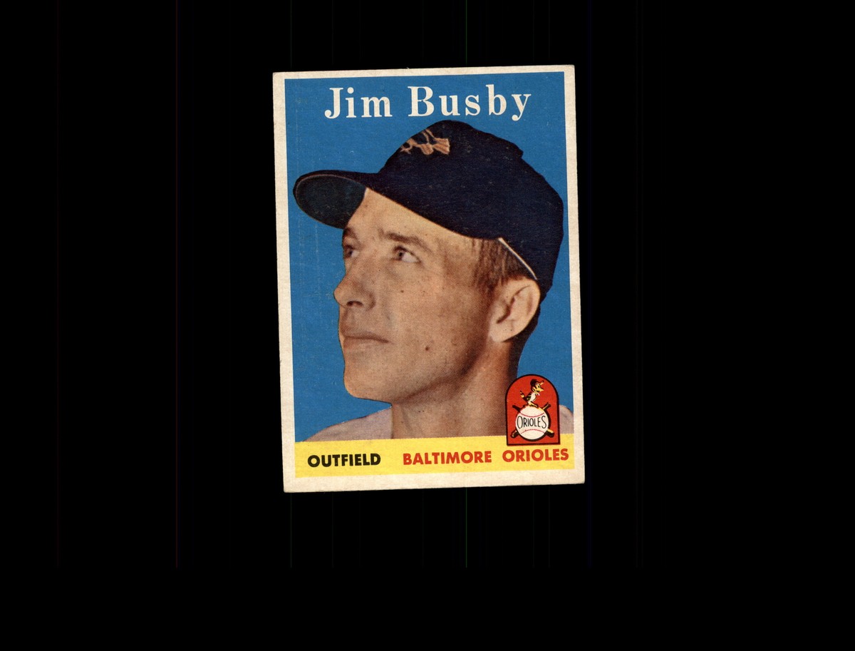 1958 Topps 28 Jim Busby EX-MT #D1,346863 | eBay