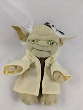 Yoda Mini Plush Coin Holder Clip On 6 Inch Star Wars Stuffed Animal toy