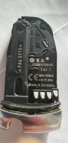 Mercedes Smart Fernbedienung Schlüsselanhänger 5WK4 9030/34 Leiterplatte 6595472101 Siemens VDO 433,92 mhz - Bild 5 von 6