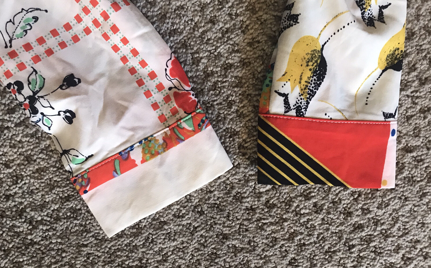 So Vogue Women’s Button-Up Collared Patterned Shi… - image 10