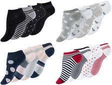 8-48 Paar Damen Mädchen Sneaker Socken Sport...