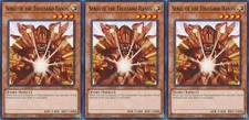 3x Senju of the Thousand Hands | Rare | CRBR-EN041 | 1st Ed | NM | YuGiOh