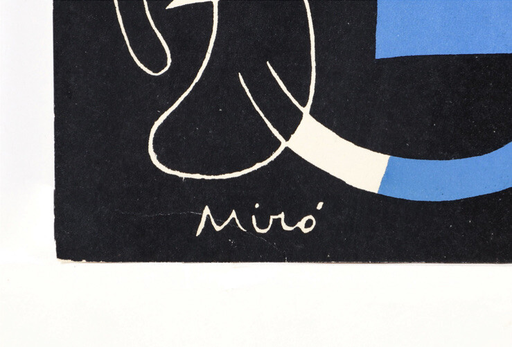 Joan Miro、FEMME AU MIROIR、海外版希少レゾネ、状態良好 Joan Miro、FEMME AU MIROIR、海外版希少レゾネ、状態良好