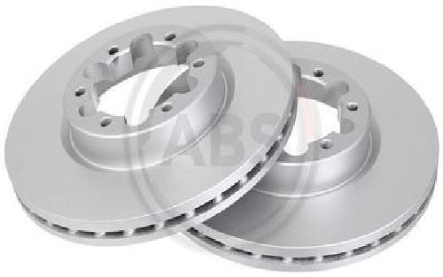 2x Original A.B.S. Brake Disc 18083 for Nissan