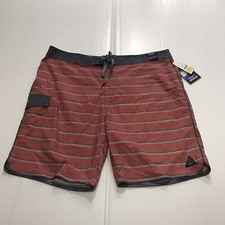 Trinity Board Short Mens Striped Swim Trunks summer wear Size 38