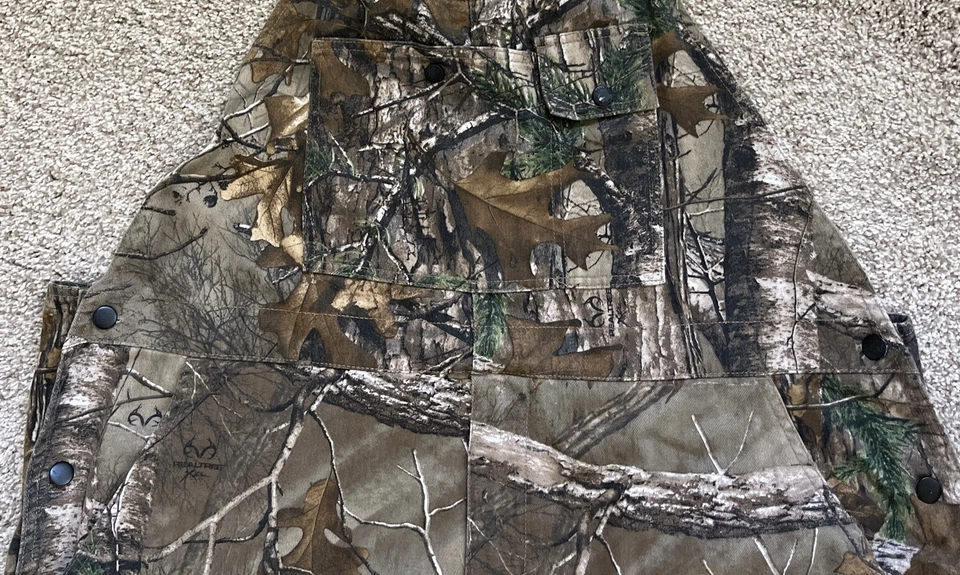 Realtree Men's Camo Overalls 2XL WM72068R Cotton poly blend - Image 4 of 4