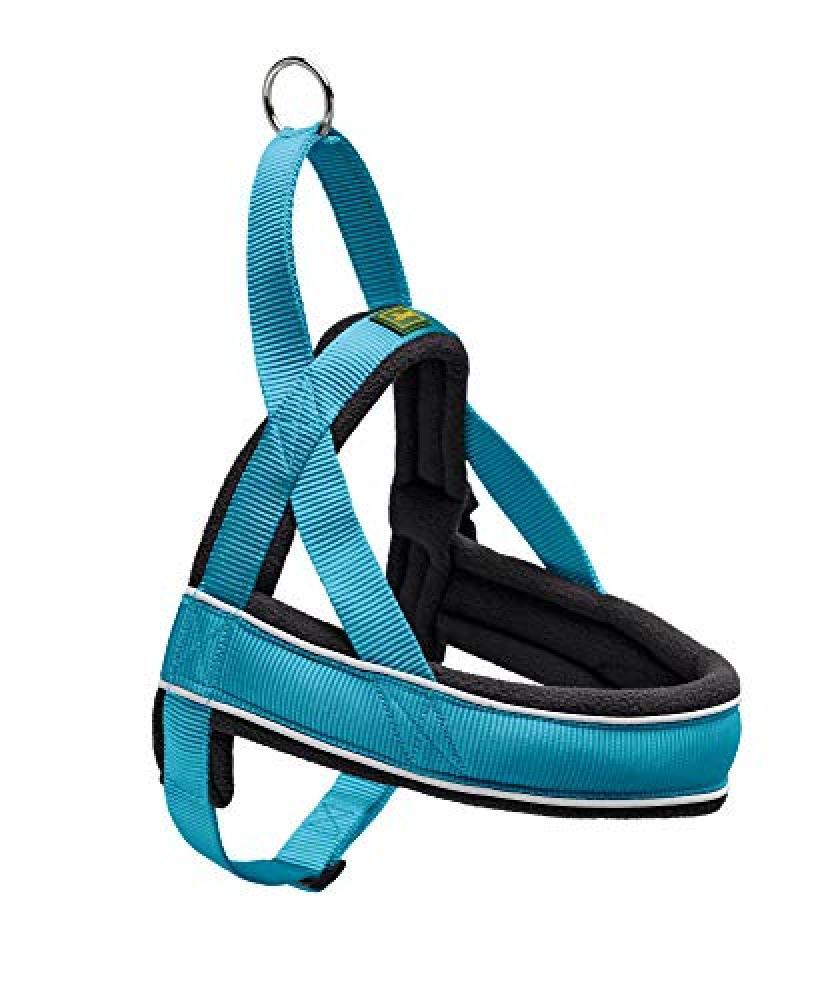 (TG. L) Hunter Racing Norweger Harness - Imbracatura Cane, Blu (Petrol Blue), 60