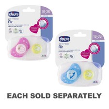 Chicco Soother Physio Air for 16-36 Months Age Range in Convenient 2 Pack