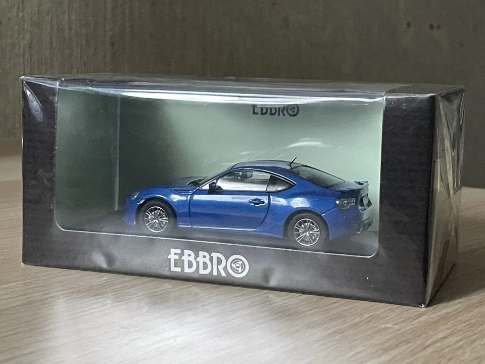 EBBRO 44778 Subaru BRZ Coupe 2012 WR Blue Metallic 1/43 - Photo 4/4