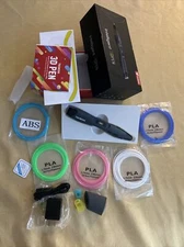 TECBOSS Intelligent 3D Printing Pen SL-300 Stencils Filaments -Complete-