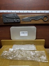 Fixed Blade Hunting Tactical Military Combat Survival D2 Steel 6 1/2” #N56