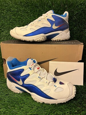VNTG🔥 Sz 9.5 - Nike Air TURF Raider Metallic Blue Red 1997 OG