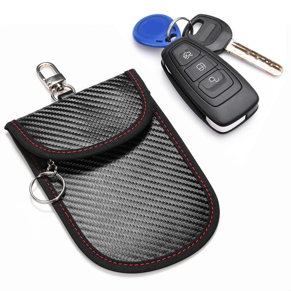 Faraday Key Pouch Bag, RFID Signal Blocking Ideal for Storing ID Card & Car  Keys