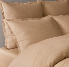 Restoration Hardware Italian Heritage Washed Linen Twin Duvet Cover