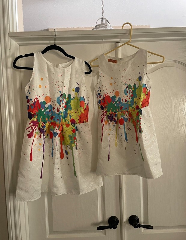 Mommy And Me/Big and Little Sister Dress Family Matching