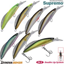 Supremo Dynova 80MDR 18 g, 80 mm Assorted Colors Native Trout Sinking Minnow