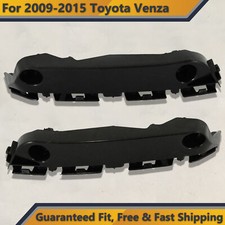 Front Bumper Brackets Set Assembly Replacement For 2009 2015 Toyota Venza Pair