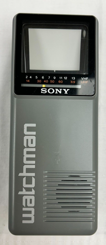 Sony Watchman FD-10A Black & White Portable Handheld TV (February 1986) - TESTED