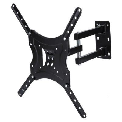 STAFFA PORTA TV DA MURO DA 26 28 32 40 42 43 50 55" POLLICI SUPPORTO DA PARETE