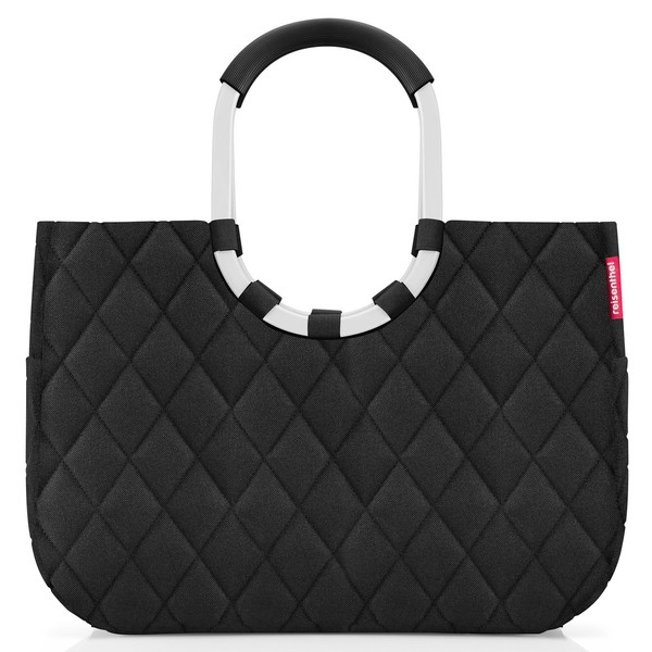 Reisenthel Loopshopper L Shopper Tasche 46Cm #Rth-Or-Rhombus (Rhombus Black)-image