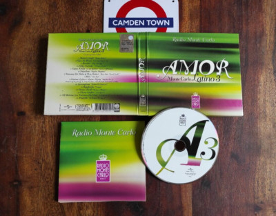 Radio Monte Carlo Amor Latino 3 Box Nelly Furtado/Ben Harper/Till Bronner Cd Vg