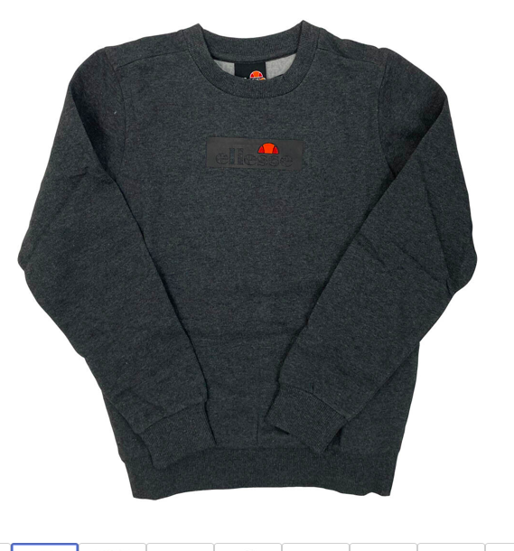 Ellesse Boys Sweatshirt Scopo JNR Dark Grey 10 to 11 Years
