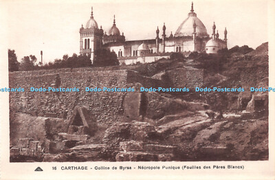 R224488 Karthago Colline de Byrsa Necropole Punique Fouilles des Peres Blancs Co
