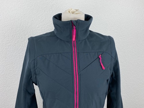 ICEPEAK Softshelljacke Funktionsjacke Weste Damen Jacke Gr. M 38 Grau Taschen - Bild 2 von 13