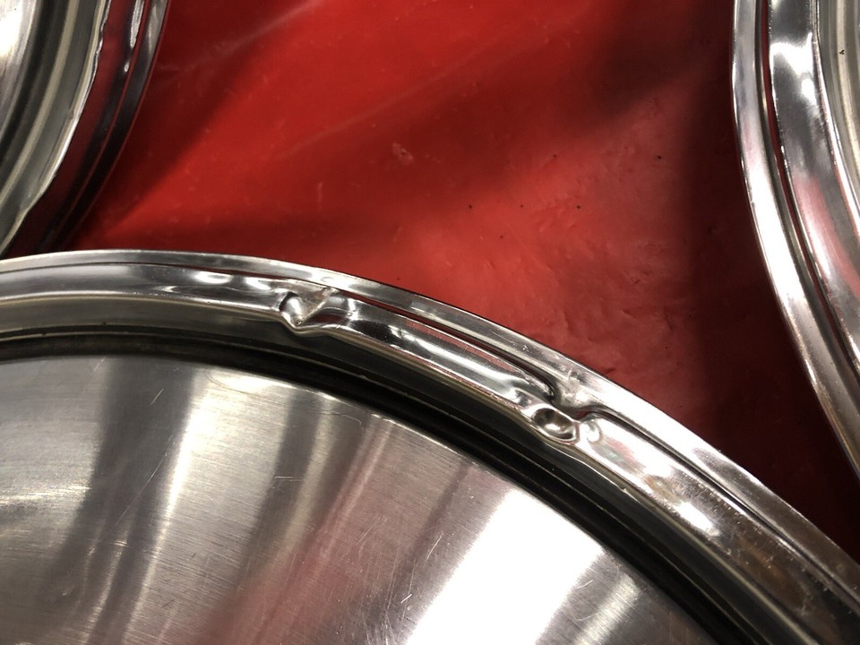 Vintage Set Of 4 197276 Ford Thunderbird 15" Hubcaps Tbird FOMOCO eBay