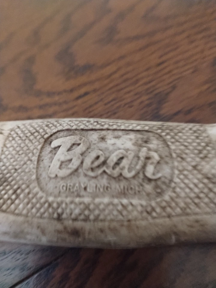 Arco vintage urso grayling 20 lb boi vermelho 48 polegadas - Imagem 2 de 4