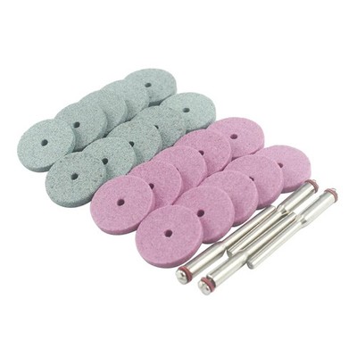 20 Pcs Grinding Stone Wheels - 1/8 Inch Shank - Dremel Rotary Tool Compatible