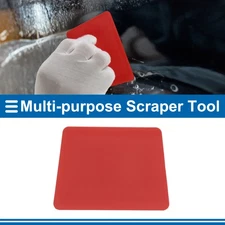 1 Pcs Car Squeegee for Film Red 10.5cm L Multifunctional Scraper Tool