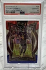 2024 Panini Select - Concourse Jayden Daniels #26 Red & Blue Shock Prizm PSA 10