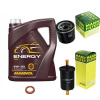 Inspektionspaket 5L Mannol Energy 5W-30 FüR Renault Grand ScéNic III 2.0 16V