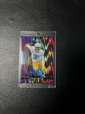2025 Panini Select #103 Derwin James Jr. Purple Prizm Shock #/699