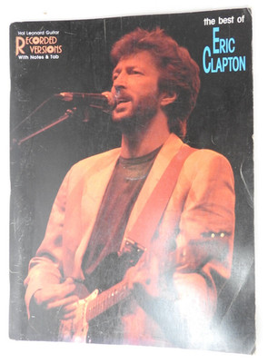 Eric Clapton Best of Guitar Tab Recorded Versions Tablature & Notes  Hal Leonard
