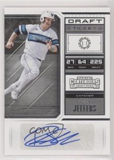 2018 Panini Contenders Draft Picks Draft Ticket Auto Ryan Jeffers #58 Auto 0f8