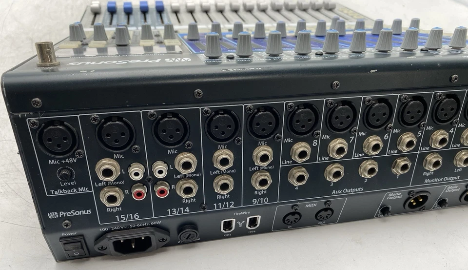 Presonus StudioLive 16.0.2 USB 16x2 Live/Recording Digital Mixer - Image 3 of 4