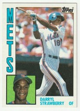 DARRYL STRAWBERRY 1984 TOPPS #182 / ROOKIE RC / NEW YORK METS