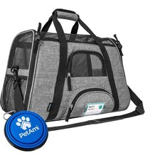 PetAmi Deluxe Pet Carrier Backpack for Small Cats and Dogs, Puppies Ventilated
