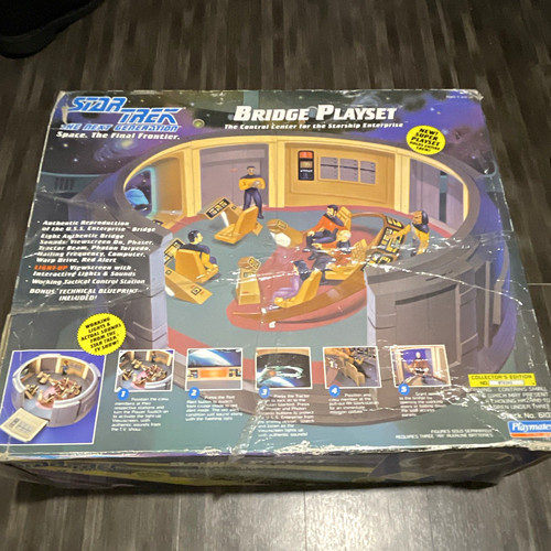 Playmates Star Trek The Next Generation Bridge Playset Collector's Edition