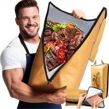 BBQ Blanket for Resting Meat,Design in USA- Meat Resting Bag for BBQ Grill & ...