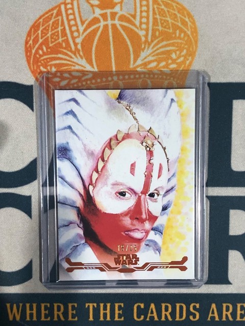 2025 Topps Stellar Signatures SHAAK TI Stellar Art Card Orange /25